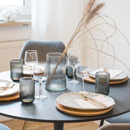 Helle Zentrumsnahe Familienfreundliche Ferienwohnung Fellbach Luaran gambar